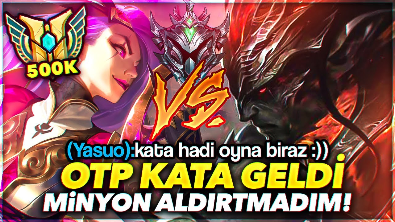 HAYATSIZ KATARİNA GELDİ !! KORİDORU ZEHİR ETTİM YASUOYLA !! PLAT ELO YASUO !! | Ogün Demirci