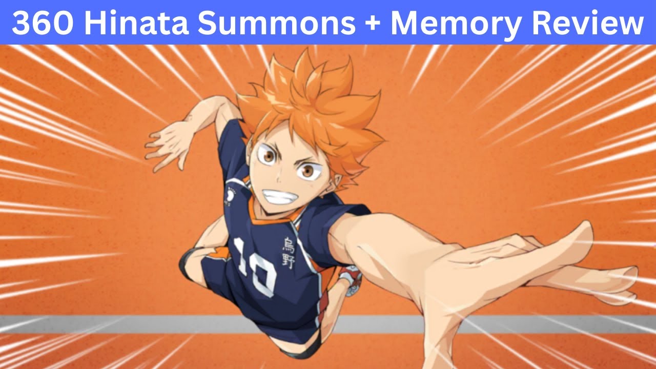 360 призывов Хинаты + обзор запоминания - HAIKYU! FLY HIGH