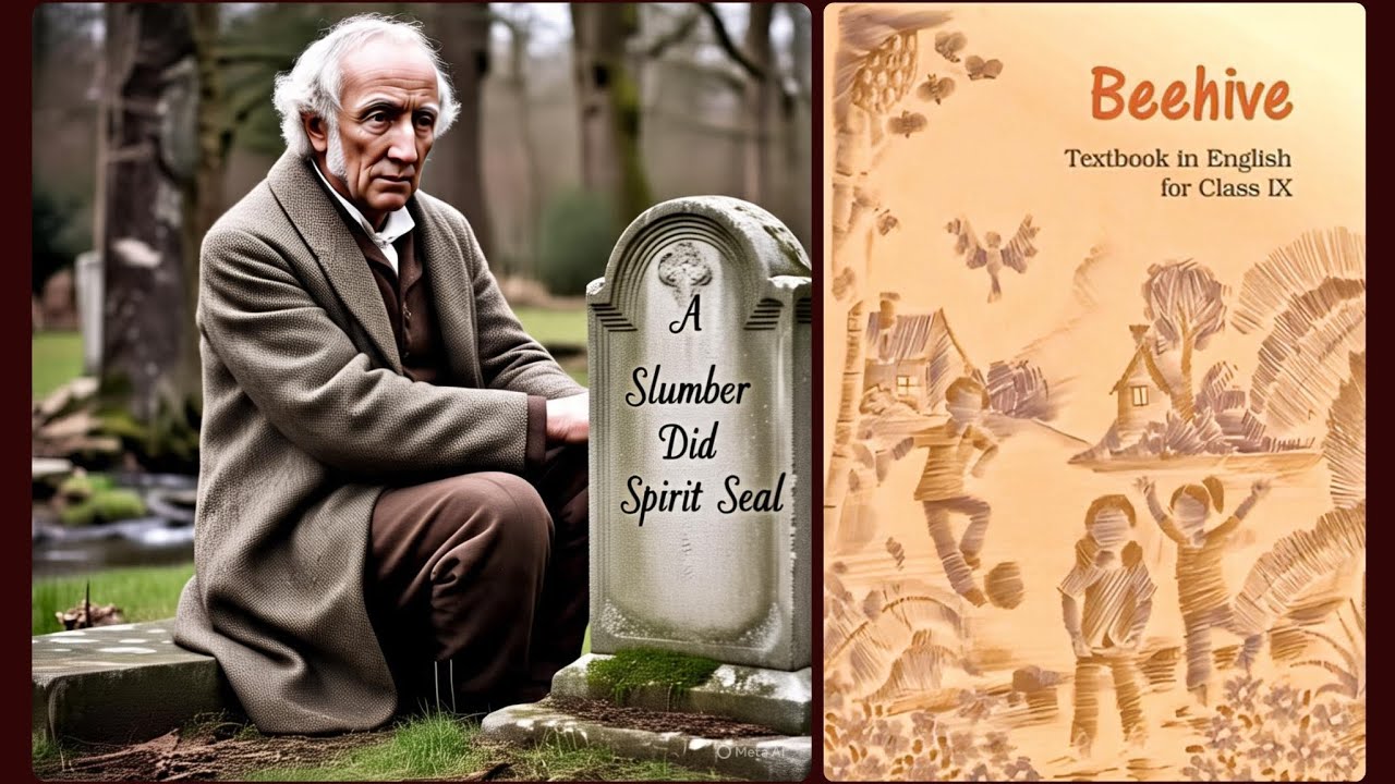 A Slumber Did My Spirit Seal | Class 9 English Poem |  Beehive | #ncertenglish