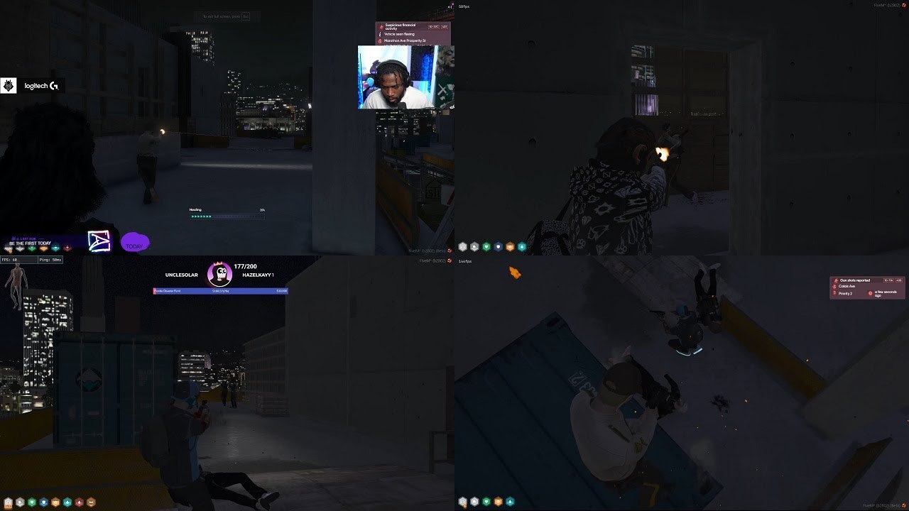 Bogo Goes Demon Mode Against PD (Multi POV) | NoPixel 4.0 GTA RP