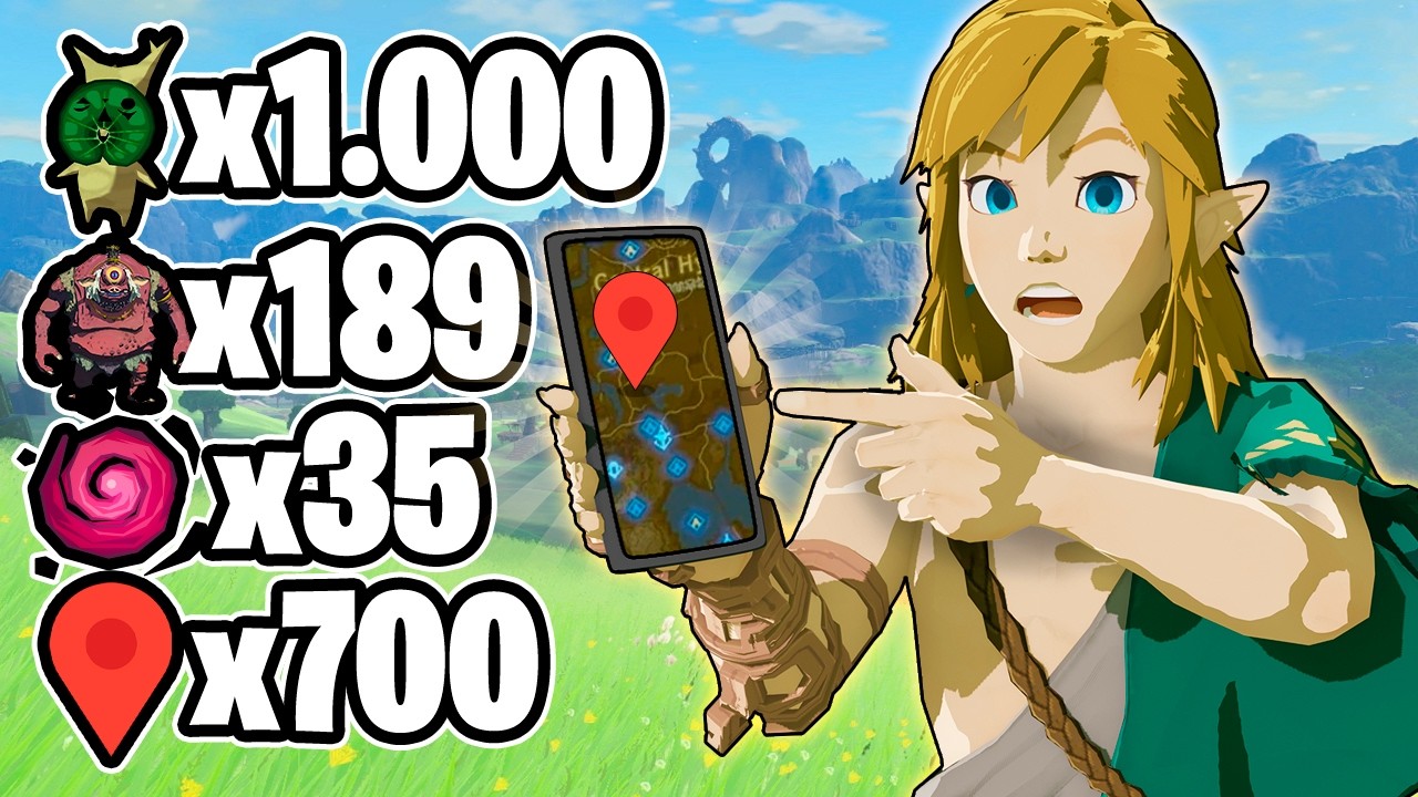 Completé el 100% del ZELDA TOTK por la NINTENDO SWITCH 2
