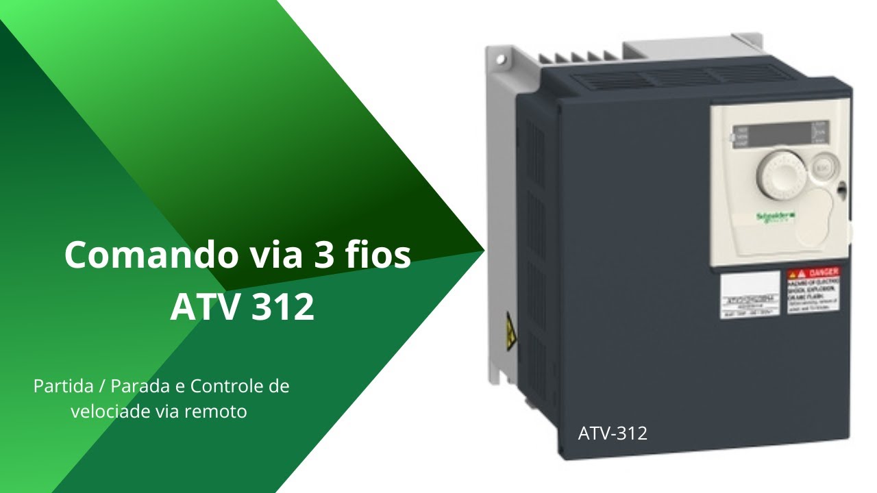 Comando a 3 fios ATV 312