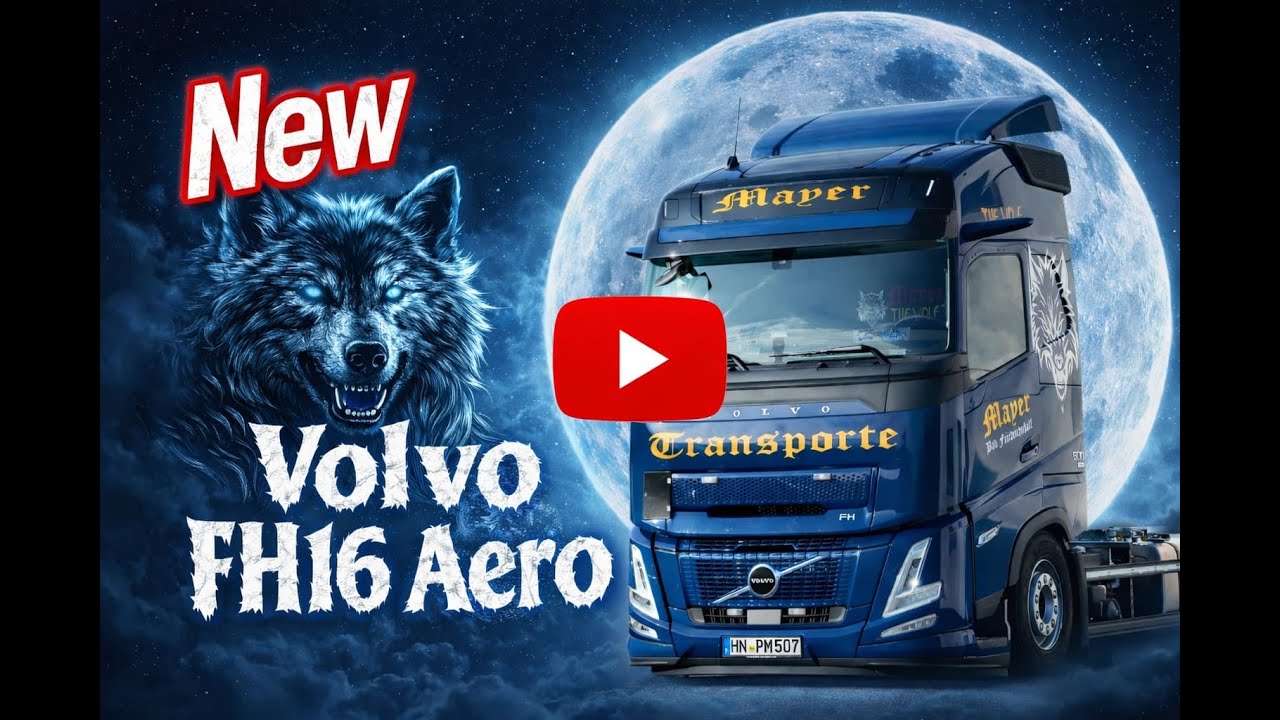🚛 NEW VOLVO FH16 AERO – DIE ZUKUNFT DES TRUCKINGS! 🌕🐺