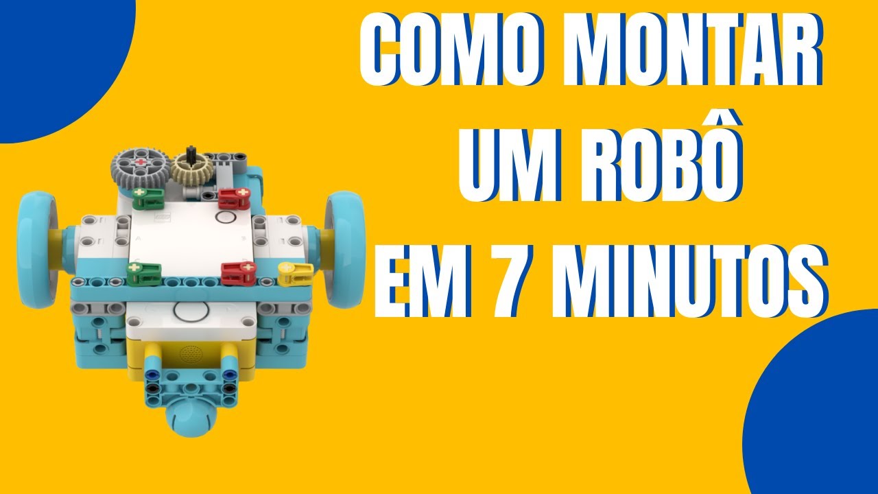 COMO CONSTRUIR UM ROBÔ DO SPIKE PRIME EM 7 MINUTOS