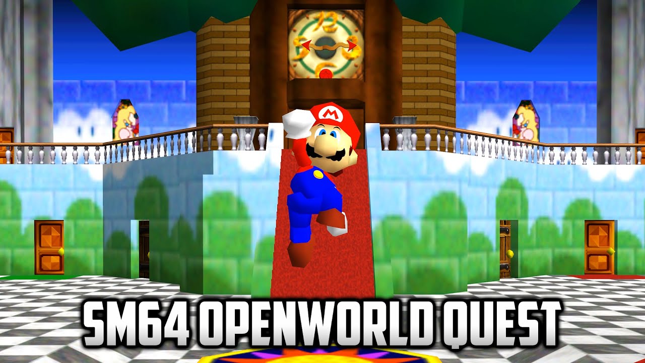⭐ Super Mario 64 PC Port - SM64 Openworld Quest v1.1