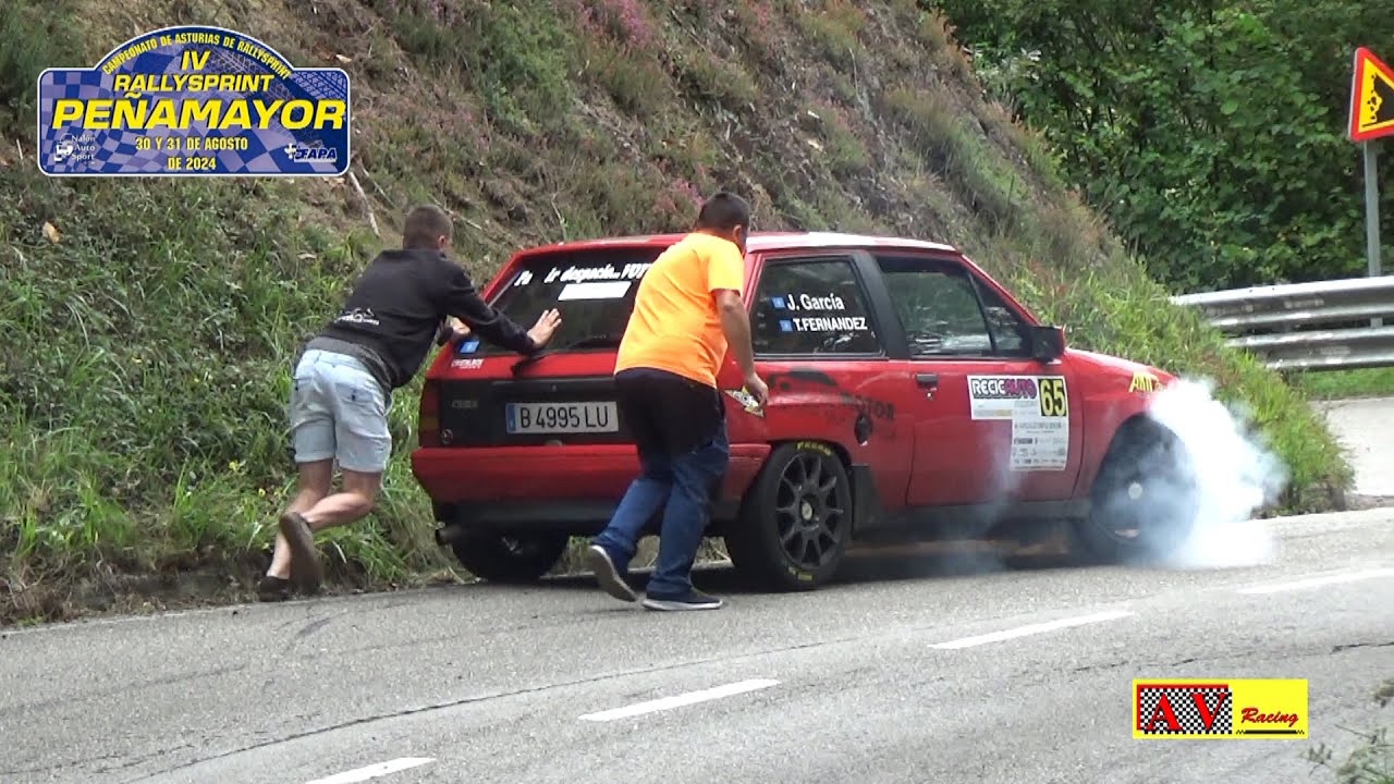 Rallysprint Peñamayor 2024 | Crash & Show | A.V.Racing