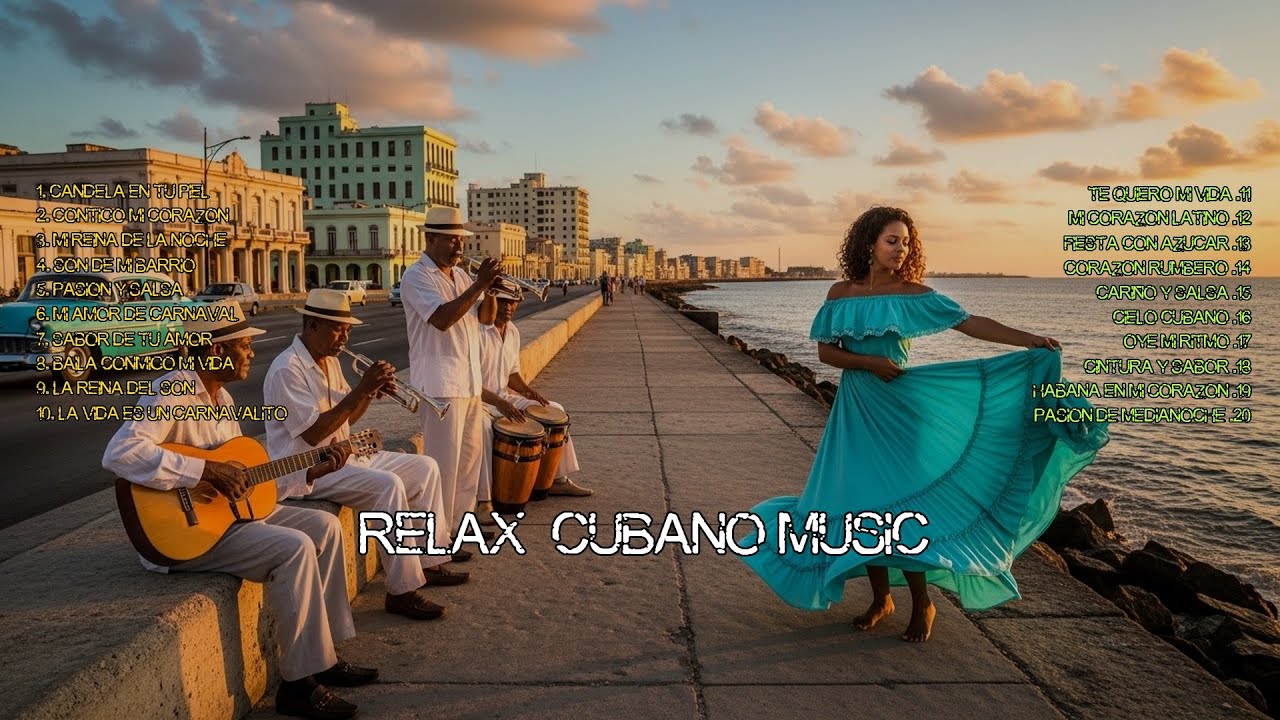 Timeless Havana Sunset 🎷 Son Cubano, Cha-Cha & Romantic Latin Jazz | Cuban Café Jazz