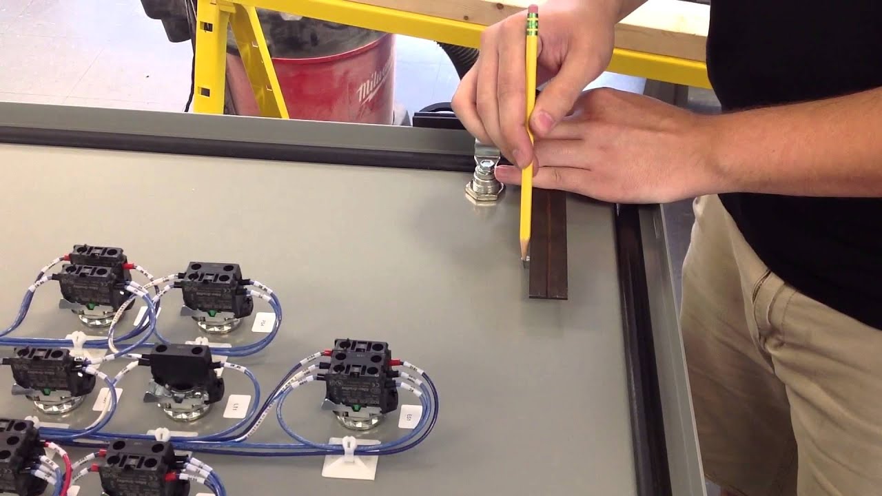 How to Mount a Disconnect Handle on an Enclosure Door