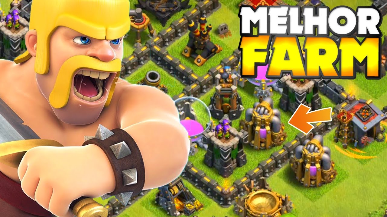 A MELHOR LIGA E ESTRATÉGIA PARA FARMAR MUITO NO CV9!! FULL MUROS EM MENOS DE 2 SEMANAS!!