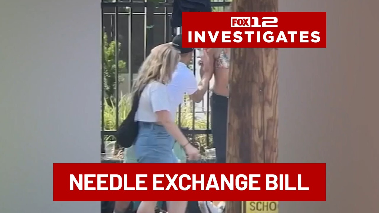 Oregon lawmakers hear testimony on bill to ban needle exchanges near schools