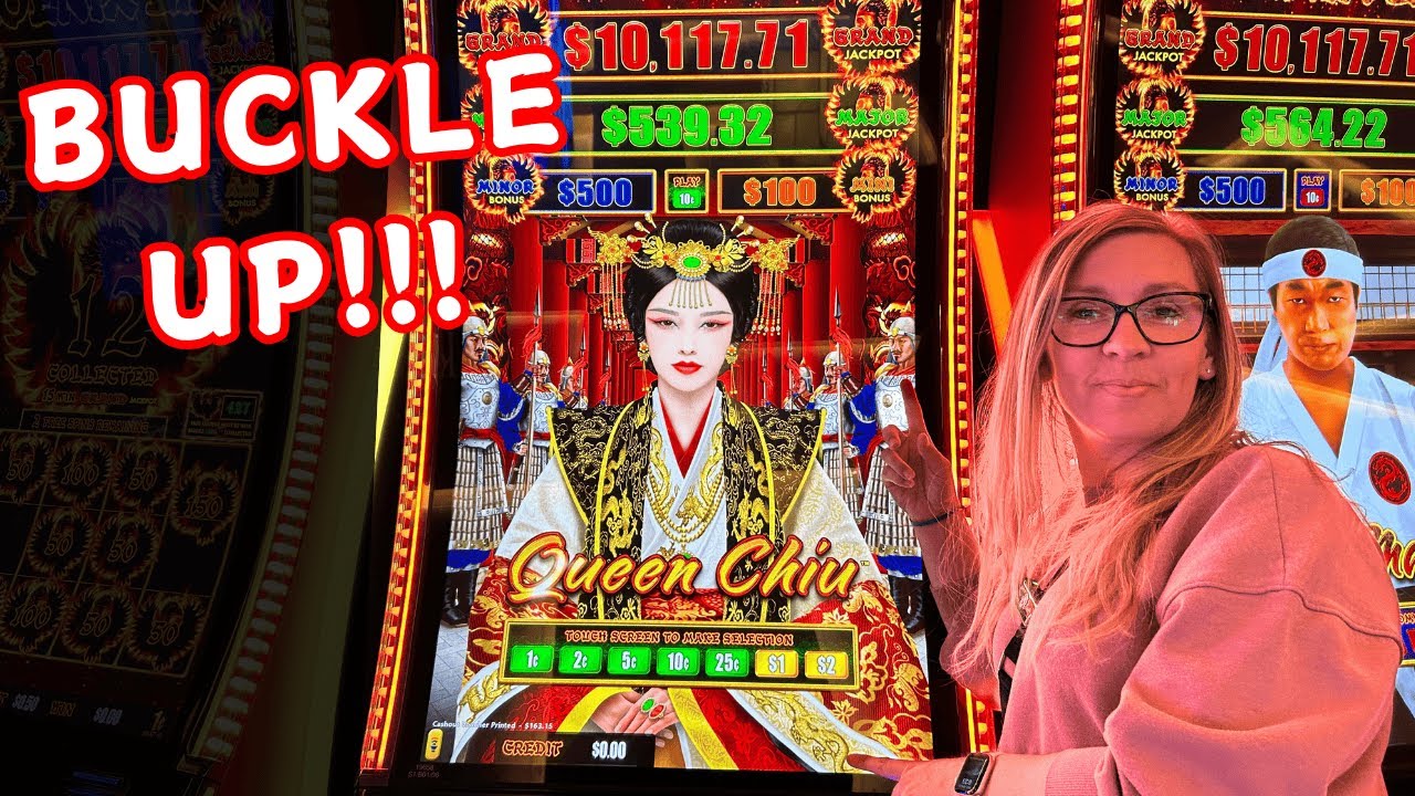 CAN WE FIND A PROSPEROUS SLOT MACHINE...BEFORE WE RUN OUT OF MONEY? BUCKLE UP..
