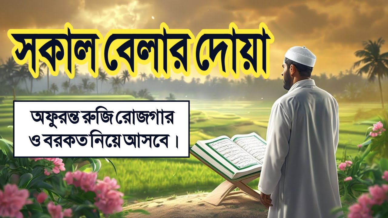 সকালটা শুরু হোক হৃদয় শীতল করা বরকতময় আয়াত দিয়ে। সকালের দোয়া ও জিকির । Adhkar Al-Sabah by Alaa Aqel