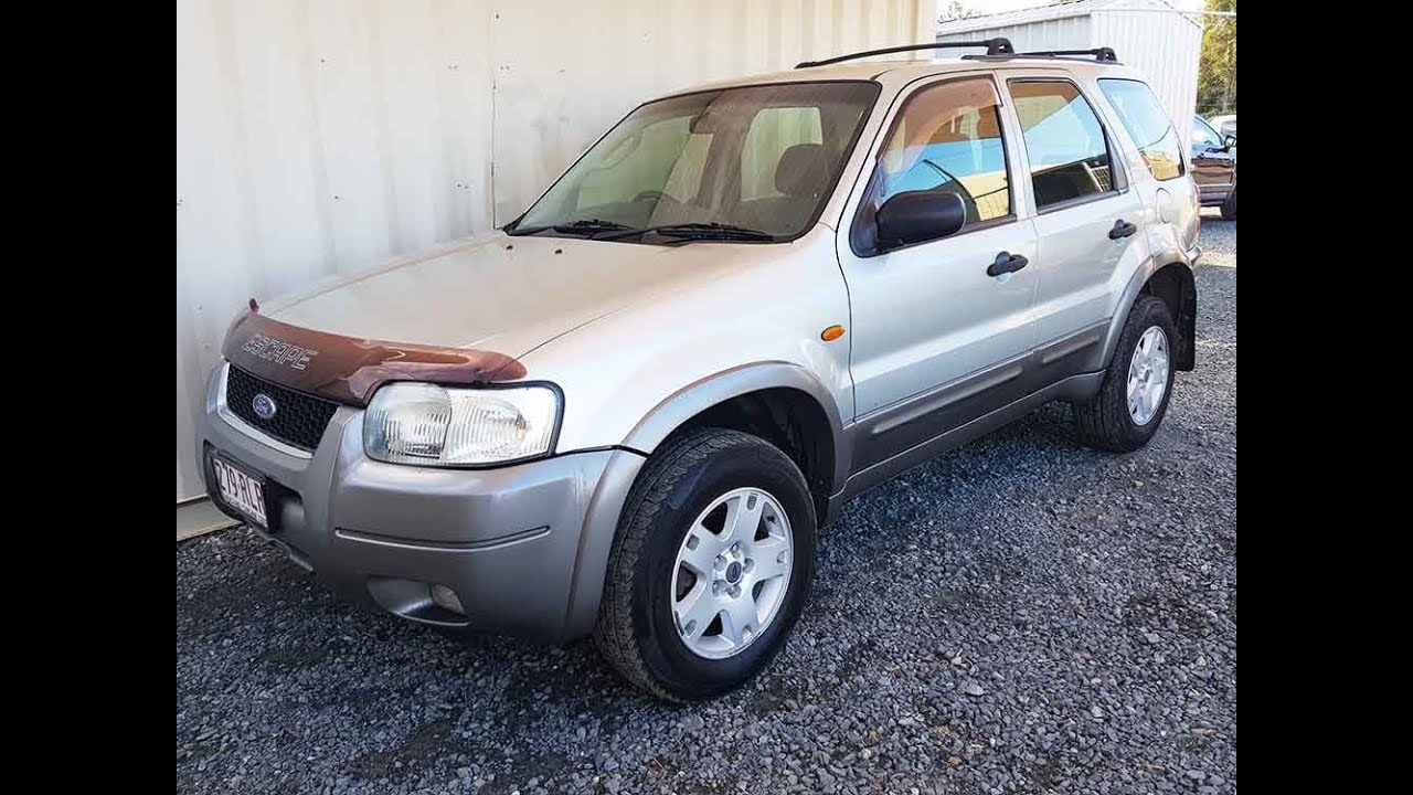 (SOLD) Automatic Cars. 4x4 SUV 4 cylinder Ford Escape  2004 review