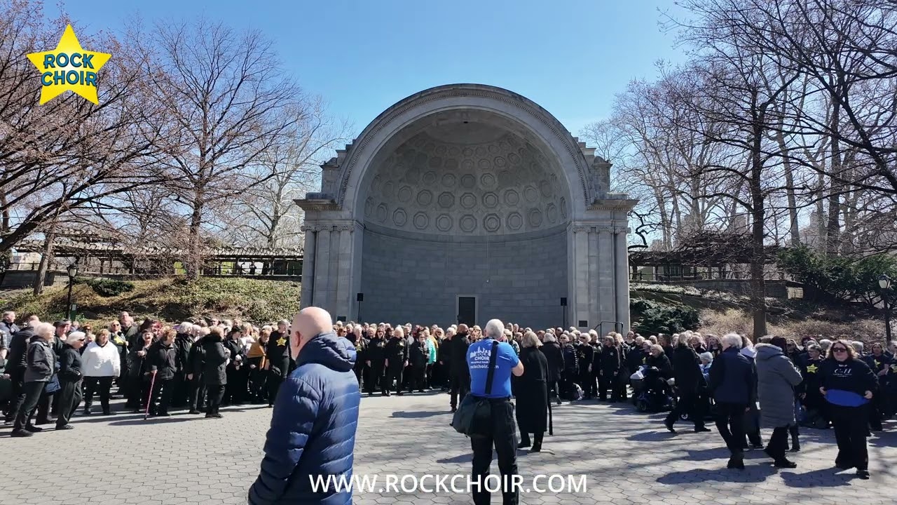 Rock Choir Flashmob Central Park 2025