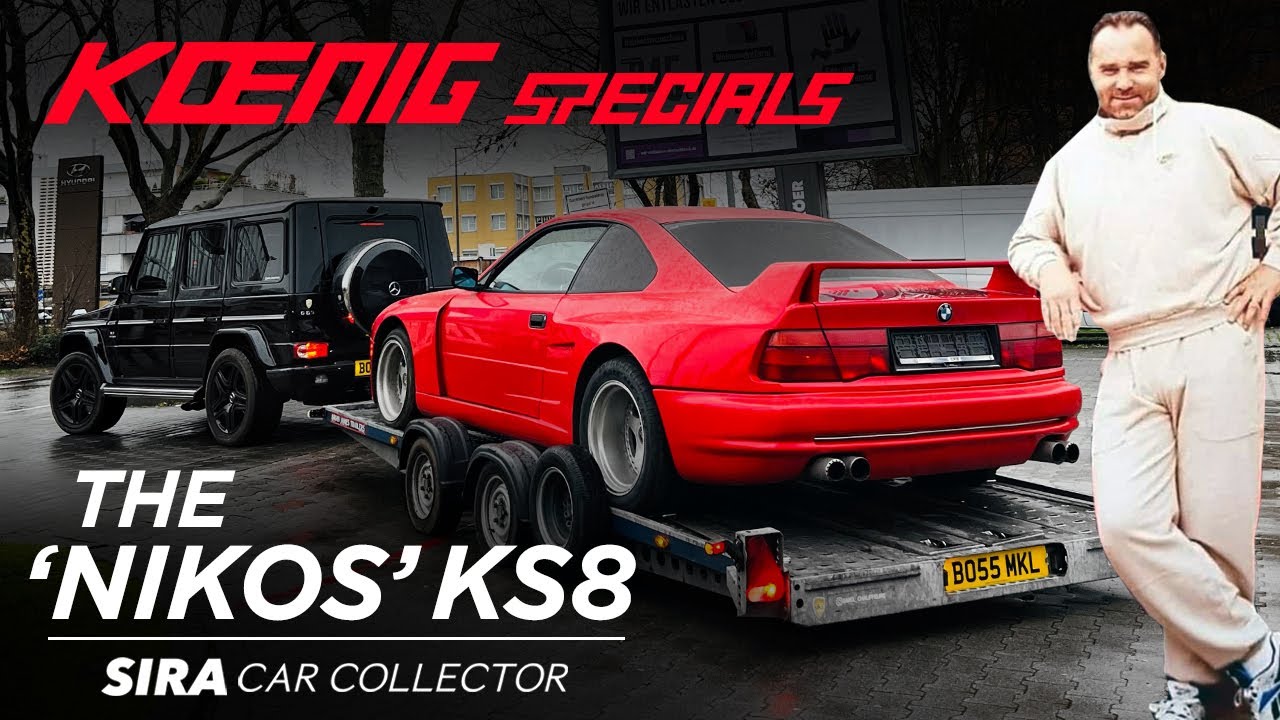THE INSANELY RARE NIKOS CAR FROM POLAND - KOENIG SPECIALS BMW- 850 KS8 (V12)