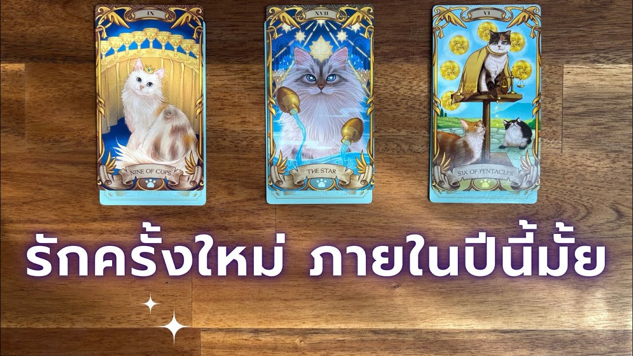 Pick a card รักครั้งใหม่ ภายในปีนี้มั้ย สถานการณ์ ลักษณะของเขา