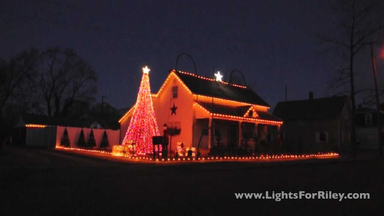 Sandstorm - Darude - Lights For Riley 2011 Christmas Light Display