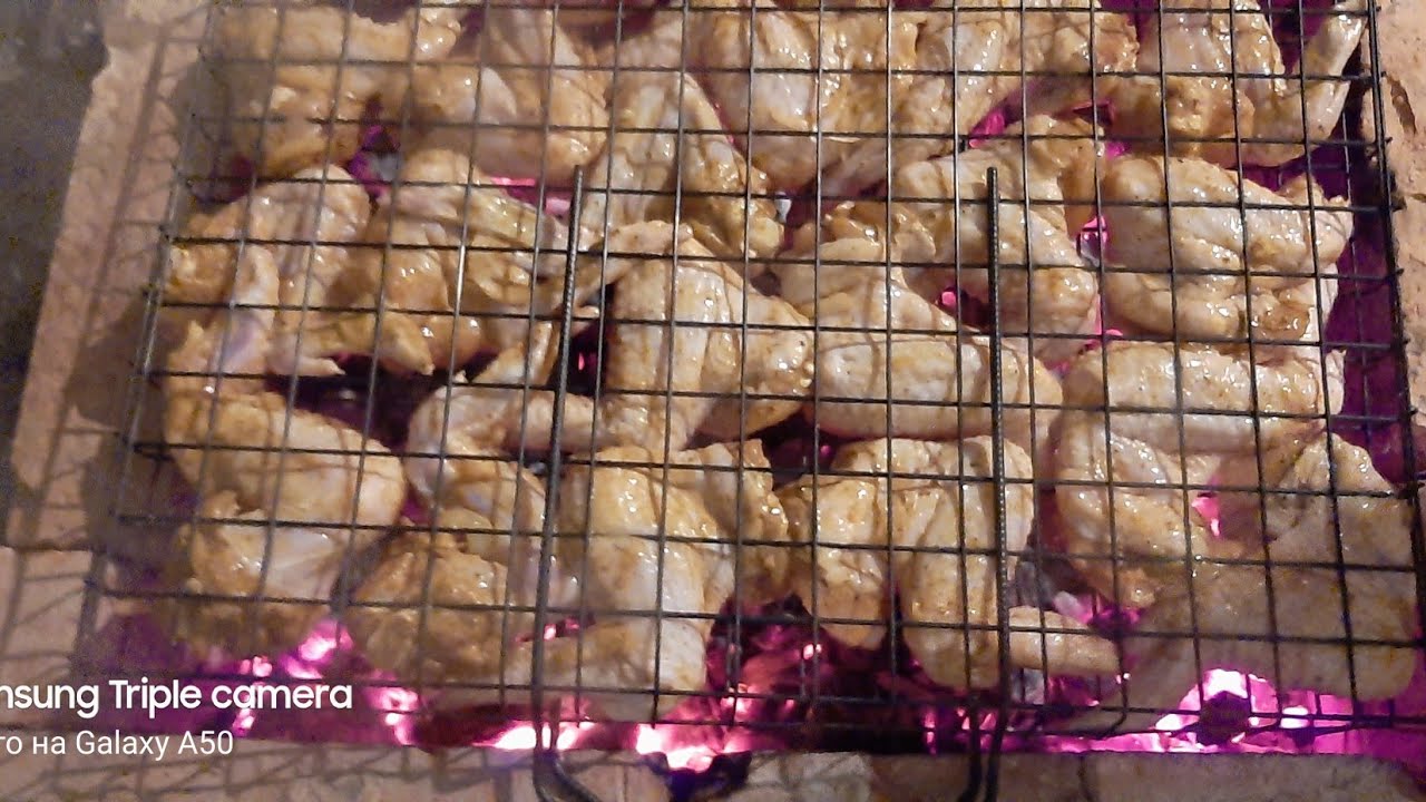 Шашлык из куриных крылышек  TOVUQ QANOTLARIDAN SHASHLIK 💥