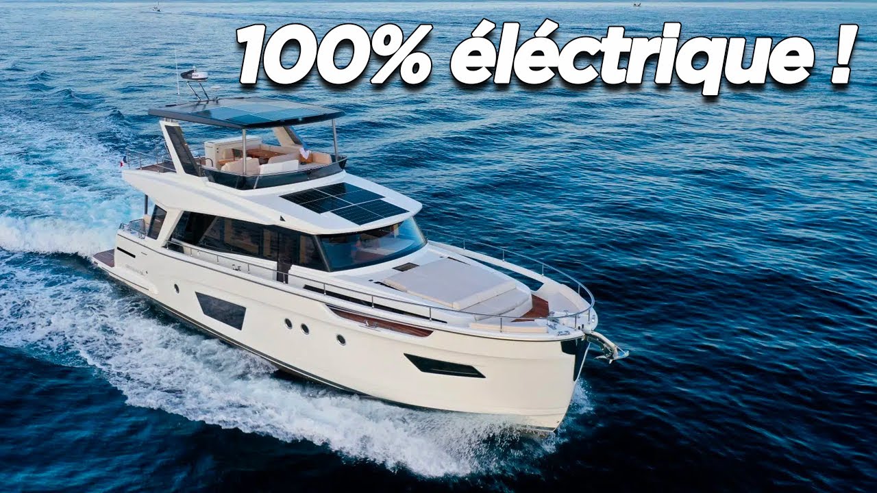 Un flybridge 100% électrique, c'est possible ? Greenline 58