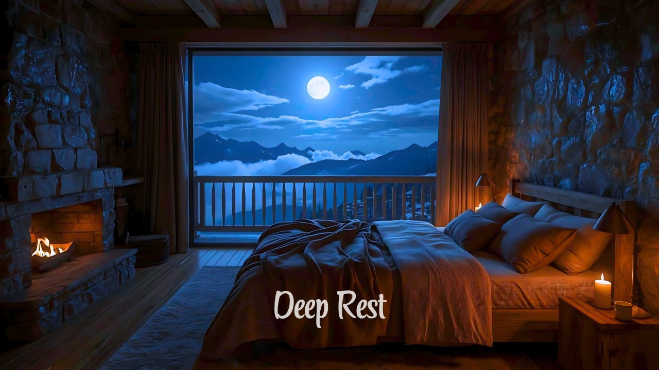 Sleep Peacefully | 4H Deep Sleep Relaxing Music | The Dreaming Moon