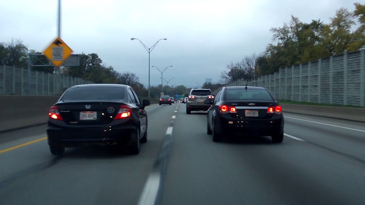 Interstate 75 - Ohio (Exits 61 to 52) southbound