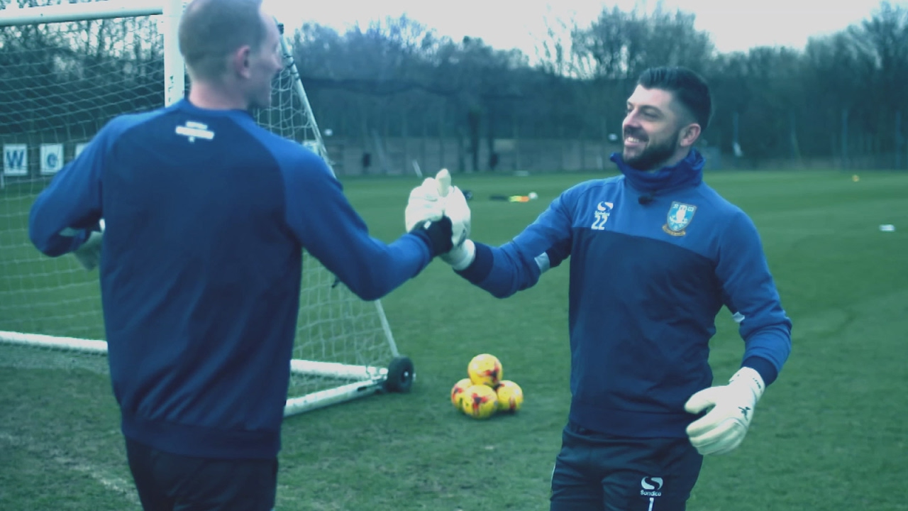 Sky Sports feature: Owls goalkeeper training drills!