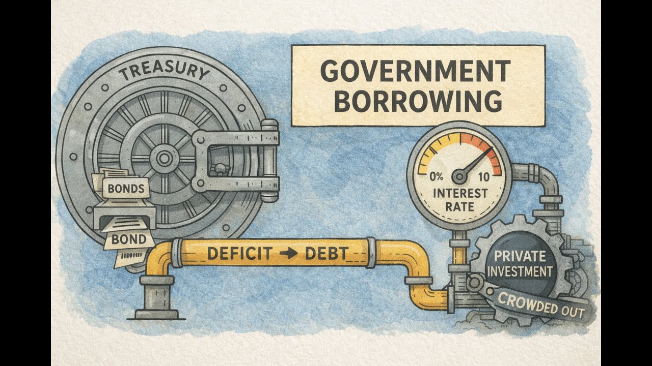Government Borrowing Explained | OpenStax Macroeconomics Ch. 18