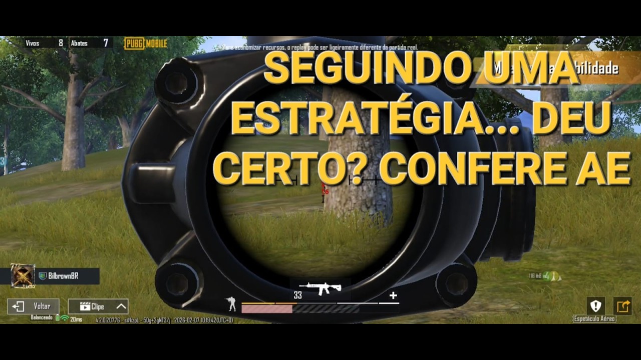 SEGUINDO UMA ESTRATÉGIA, SERÁ QUE DEU CERTO? CONFERE AE