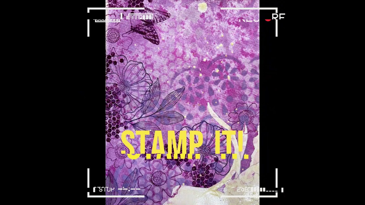 This to That! Amazing Mixed Media-Iris Scrapbook Layout!