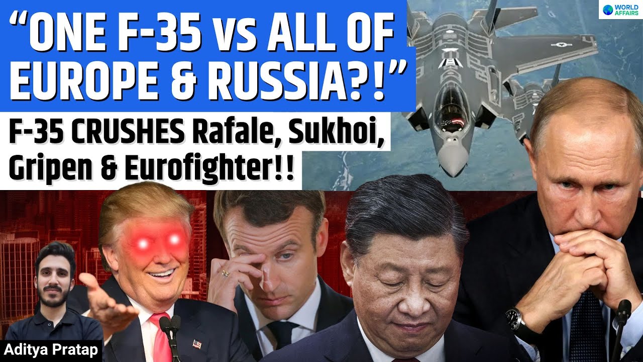 Rafale, Typhoon & Su-35 Can’t Keep Up With F-35—Here’s Why