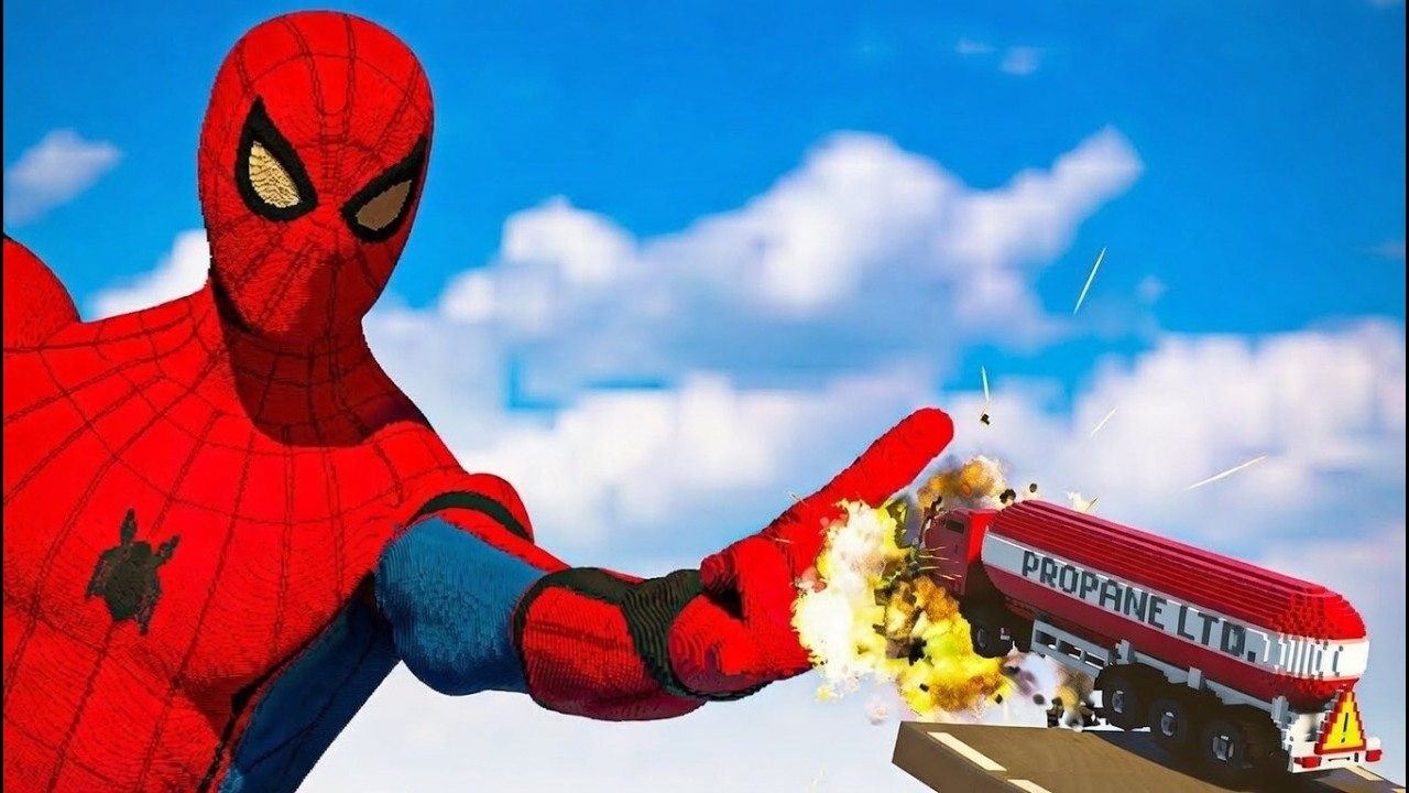 Cars vs Spider-Man | Teardown