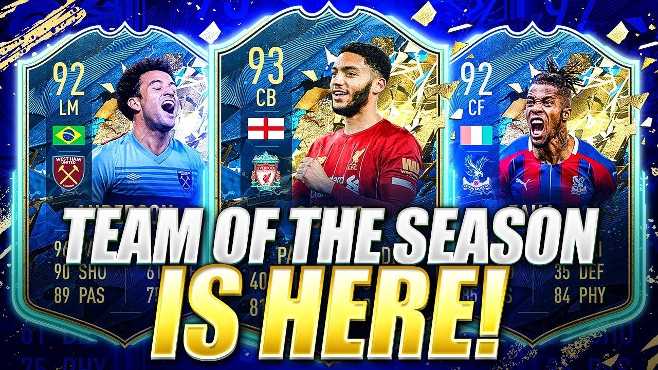 TEAM OF THE SEASON IS HERE!! UPGRADE PACK & WL REWARDS INFO! FIFA 20 Ultimate Team