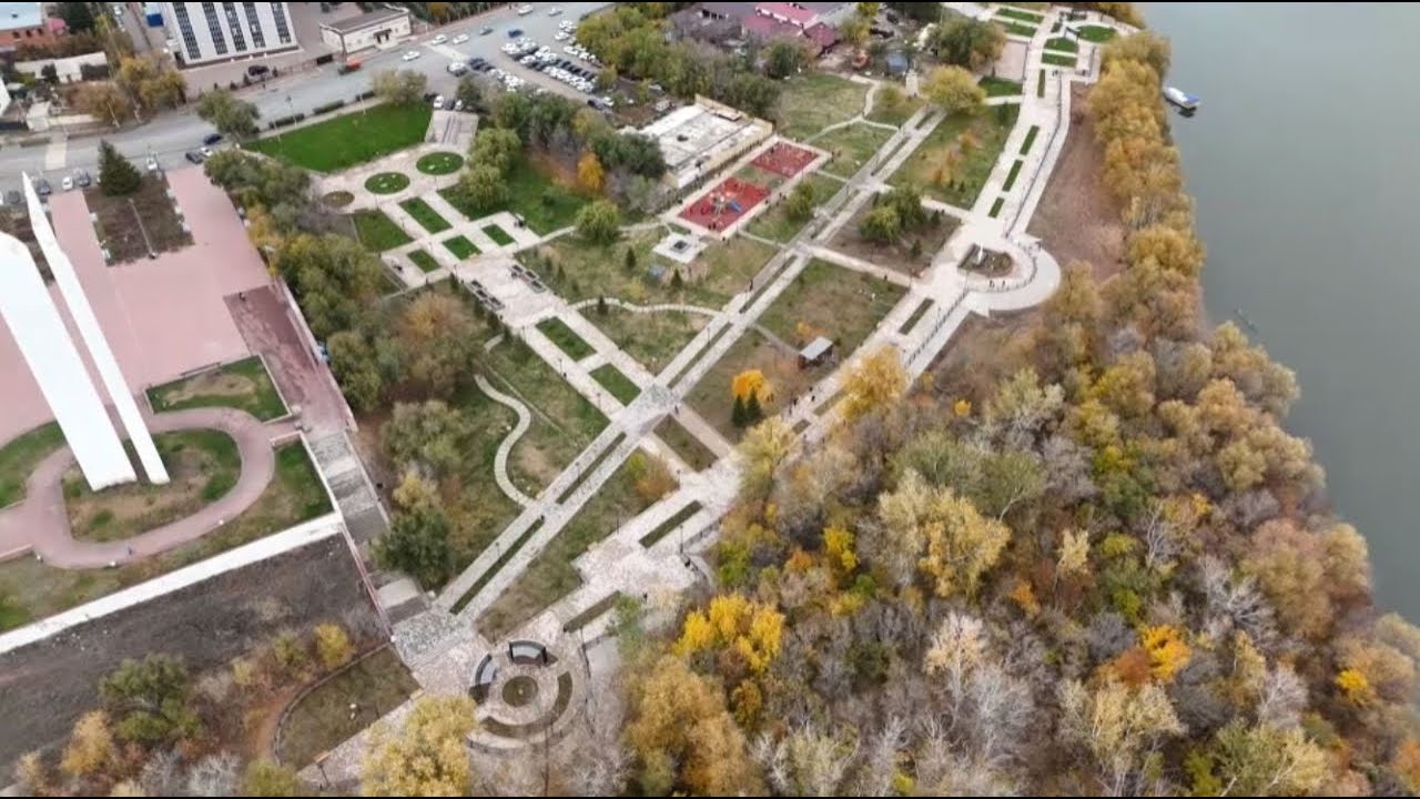 Масштабную реконструкцию набережной завершили в Уральске