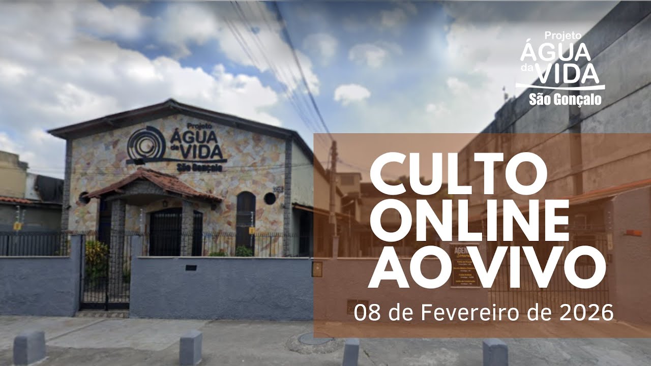 Culto PAV São Gonçalo - 08/02/2026 - Noite