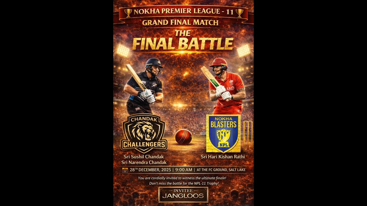 Nokha Premier League (NPL) DAY 6     (FINAL)