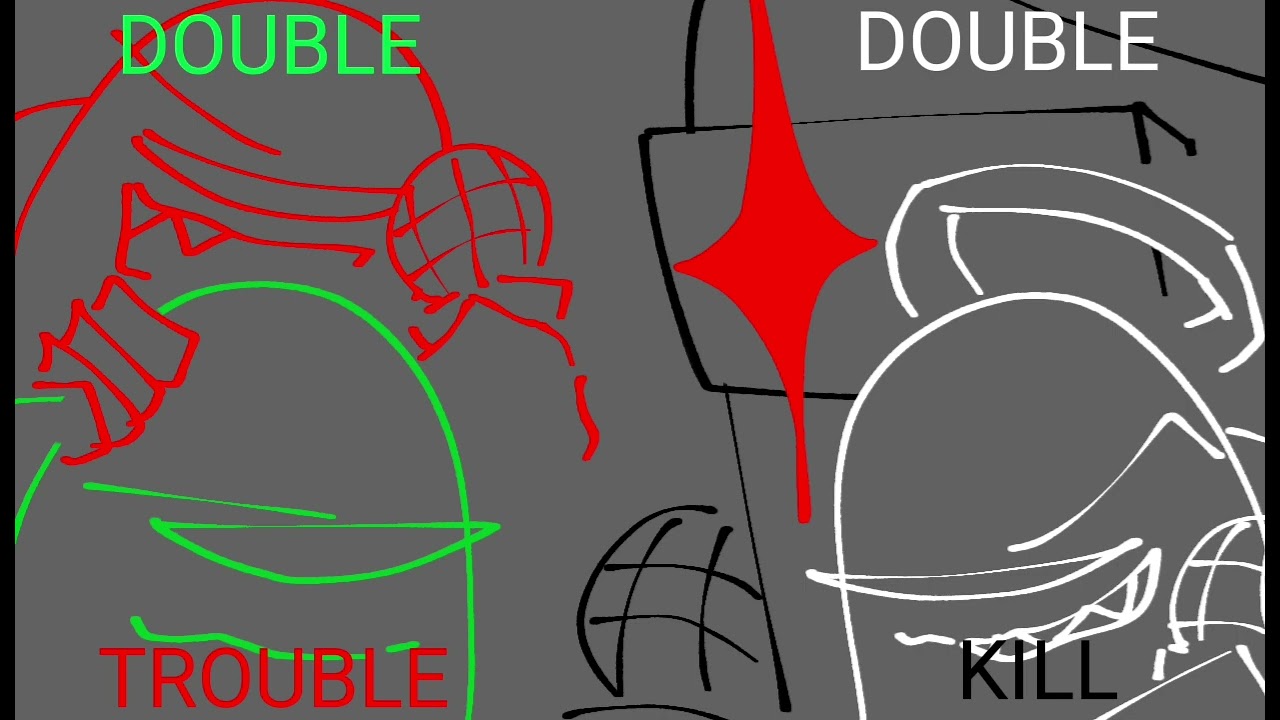 Trouble Kill (Double Trouble X Double Kill) // FNF IMPOSTER V4 MASHUP