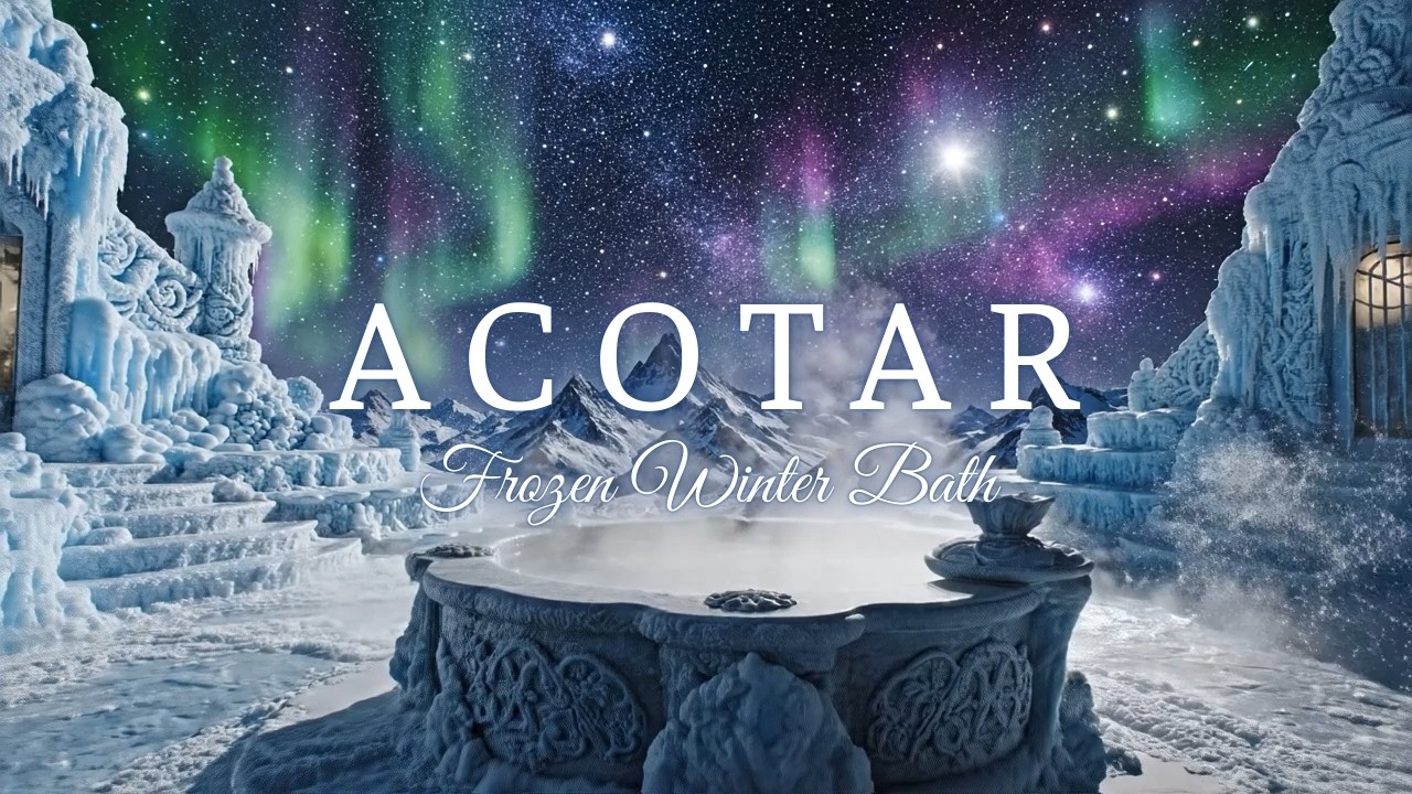 A Court of Thorns and Roses Winter Court ❄️ Magical Music from a Frozen Moonlit Realm