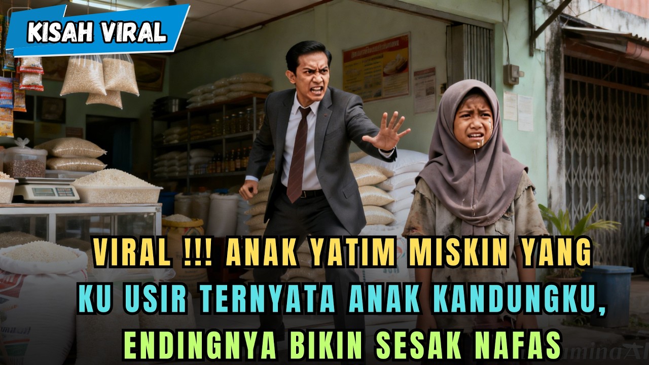 VIRAL !!! ANAK YATIM MISKIN YANG KU USIR TERNYATA ANAK KANDUNGKU,, ENDINGNYA BIKIN SESAK NAFAS