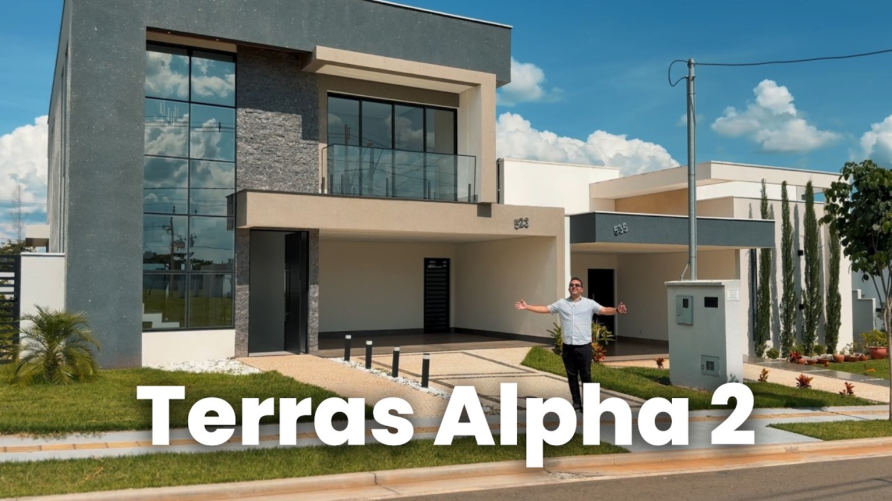 Sobrado no Terras Alpha 2 – 4 Suítes, Piscina com Hidro | R$ 1.550.000