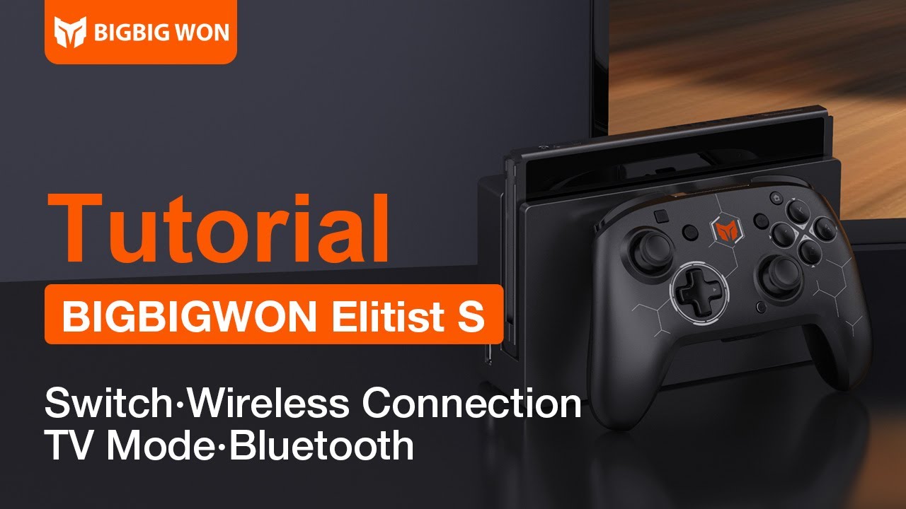 BIGBIG WON Elitist S-Wireless Connection to Switch（TV Mode）