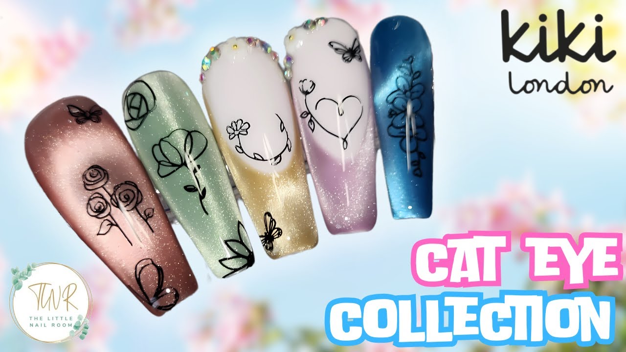 SPRING CAT EYE COLLECTION @Kiki.London PR PACKAGE SWATCH #CATEYE #cateyegel