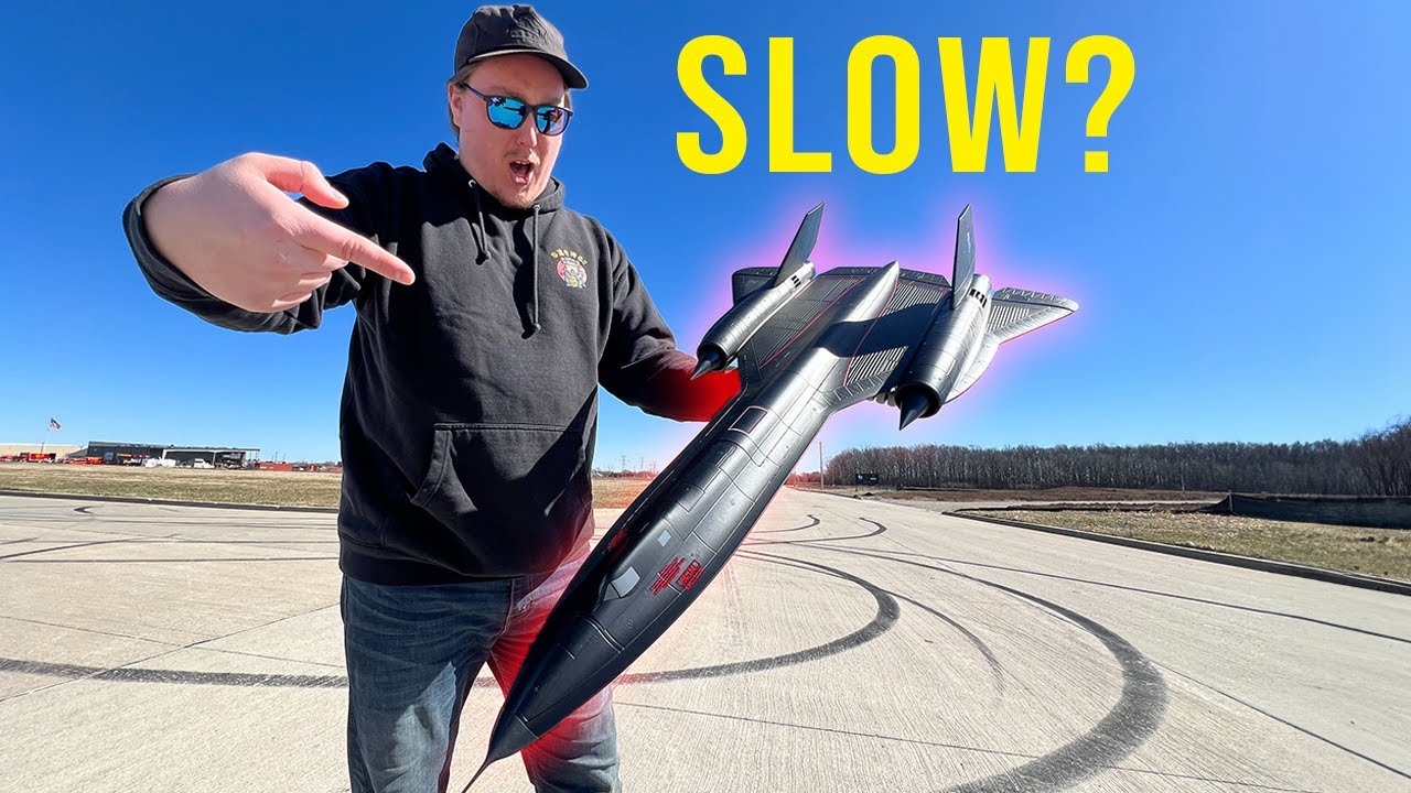 Посмотрите это, прежде чем полетать на E-flite SR-71 Blackbird!