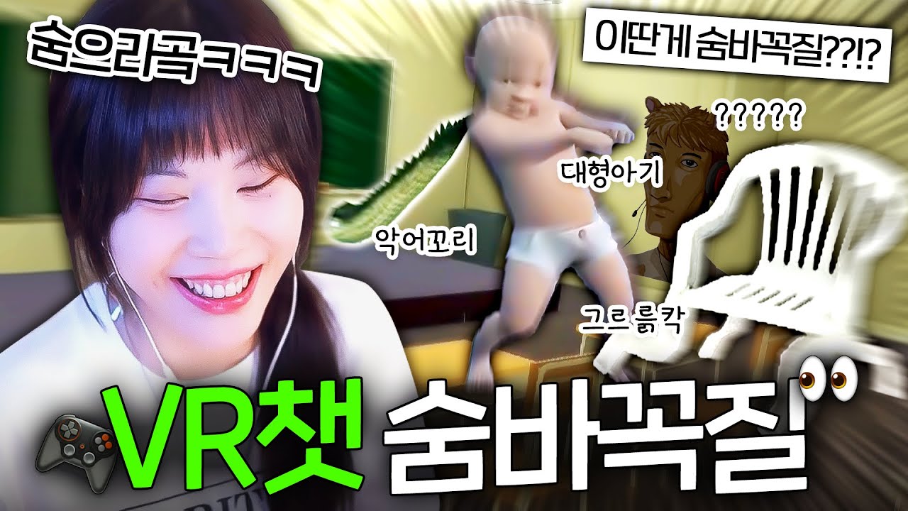 VR챗으로 컨셉잡고 놀아봤습니다ㅋㅋㅋㅋ 눈물나게 웃긴 레전드 시청자의 등장😂