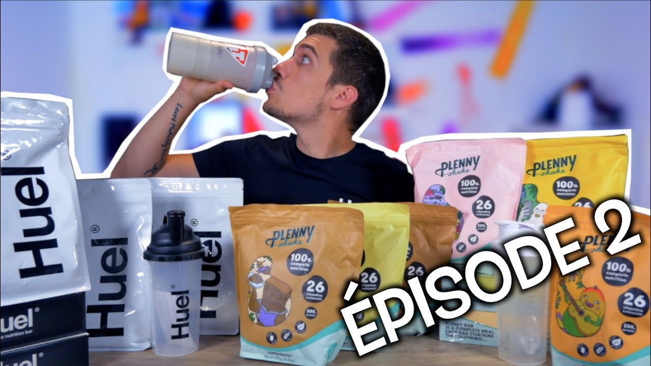 Je teste les REPAS en POUDRE (2/2)