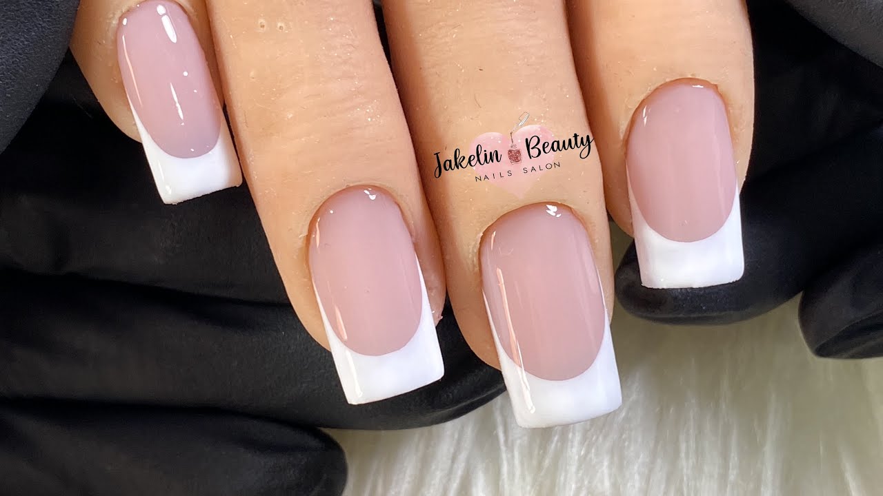 💖FRANCÉS EN SONRISA PRONUNCIADA PASO A PASO✨💅 #francespasoapaso #uñasconfrances #lineafrancesa