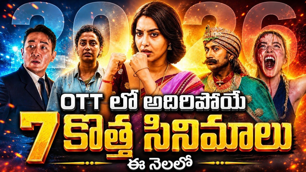 7 Recent Best OTT Movies You Should Watch In Telugu (2026) | Netflix, Prime Video, JioHotstar