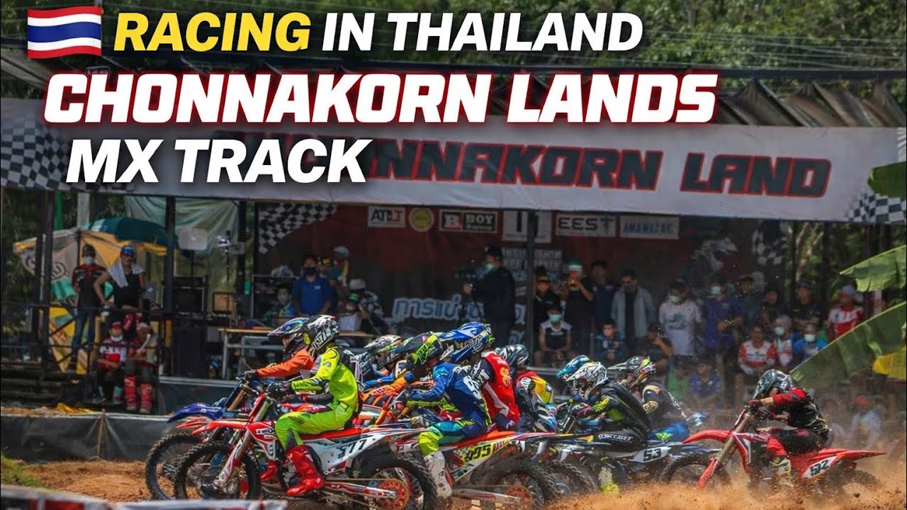 Raw Motocross Racing in Thailand | Chonnakorn Lands MX Track, Rayong, Thailand 🇹🇭 