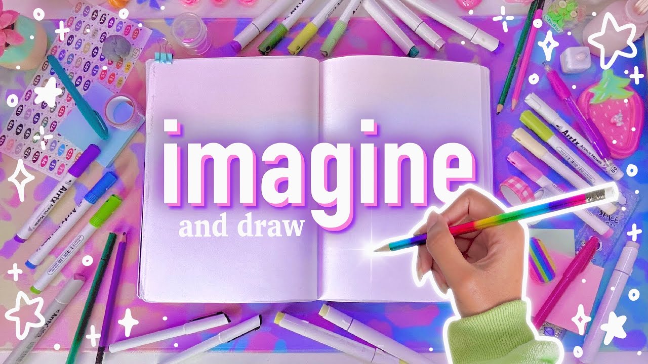 how I draw, when I don’t know what to draw 🤫