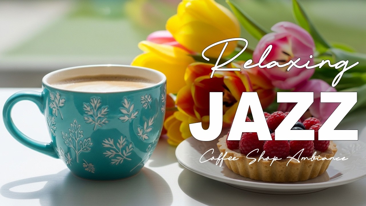 Relaxing Jazz Music ☕ Positive Bossa Nova Instrumental and Relaxing Jazz Cafe Music for Studying.