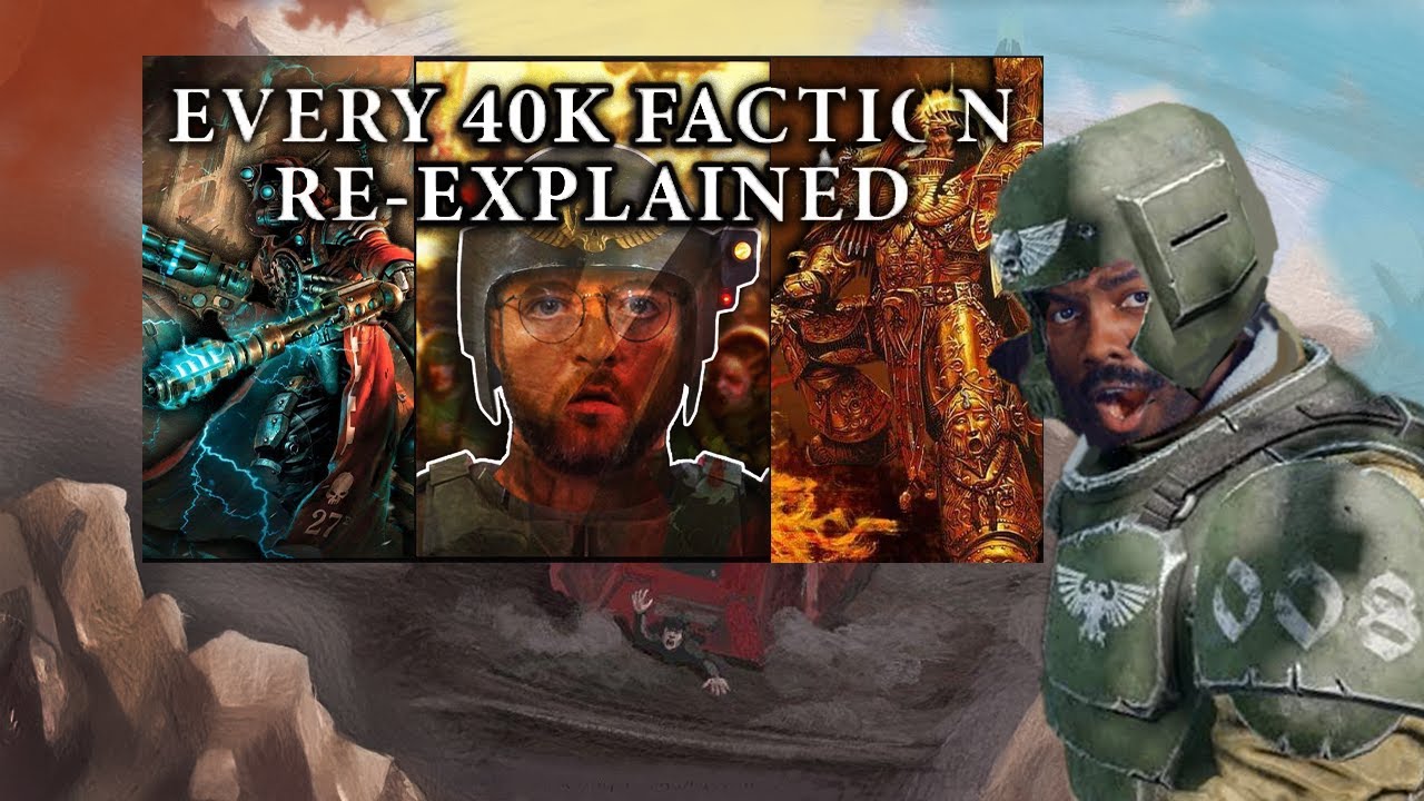 Every Single Warhammer 40k Faction Re-Explained Part1.2|  The ChillZone Reacts